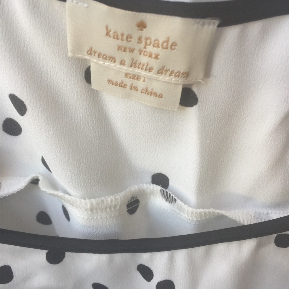 💕 BRAND NEW 💕KATE SPADE & B&W POLKA DOT PJ SET - Picture 3 of 8